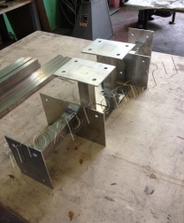 Несущие фасадные элементы из нержавеющей стали